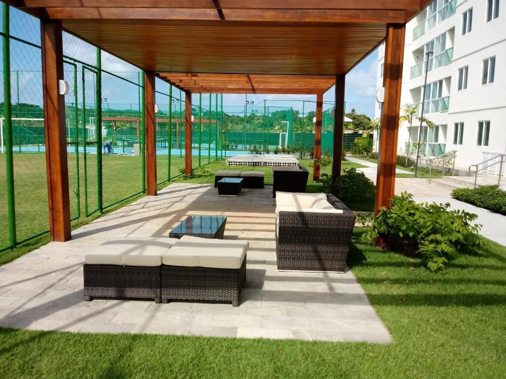 Porto De Galinhas - Terreo Com 03 Quartos Com Suite Top- Condominio Palm Village Acqua Exterior photo